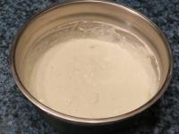 Prepare blue cheese spread from Niva cheese. Blue...