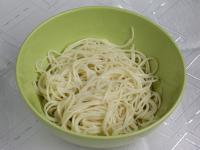 Serve in a bowl. Put noodles or rice on the...