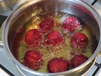 Put the balls in hot oil. Wait a while and if the...