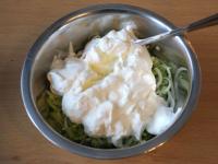 Add yogurt and mix....