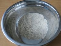 Roughly grind the oat and put into a bowl....
