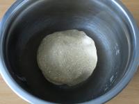 Knead the dough, cover it and let it rest in the...