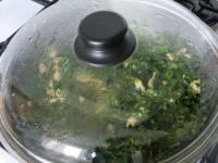 Cover and let simmer for 2 minutes. Put away from...