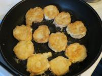 Coat the rolls in an egg and fry in oil on both...