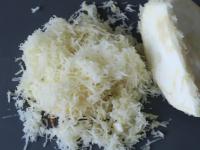 Peel, wash and grate a celery gently....
