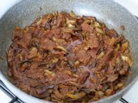 ...and stew until the meat softens (approximately...