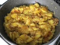 Uncover the potatoes, raise the temeprature and...
