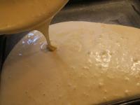 Pour the dough evenly on a baking sheet ( 42x32...