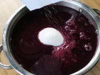 Put sugar into pure grape juice (we have about 4 l...