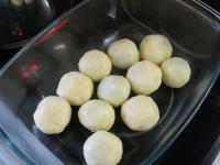 Remove the balls with a perforated laddle....