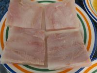 Let the fish thaw, wash and dry. Salt it....
