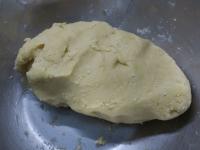 Knead the dough and put it in the fridge for half...