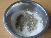 Mix spices with flour....