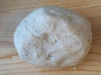 ...and knead a dough. Put the dough in the cold...