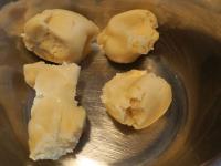 Put marzipan in a bowl....
