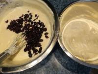 Divide the dough into 2/3 and 1/3. Stir...