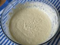Mix well and finely add egg whites....