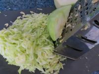 ...and grate coarsely....