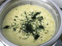 ... and chopped dill....