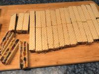 Cut with a sharp knife. We recommend smaller...