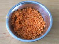 Wash lentils under cold water, ......
