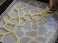 Place the pre-printed or pre-drawn pattern in a...