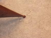 Put the cocoa dough into a pastry bag. Presst the...