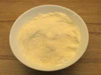 Mix the flour with the baking powder....