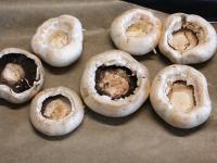 Wash the larger mushrooms, remove the stems. Dried...