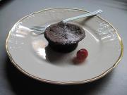 Chocolate - plum souffle