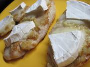 Chicken breast with soft-ripened cheese