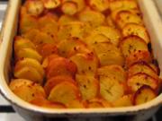 Oven-baked Potatoes with Leek