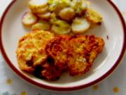 Chicken cutlets with tartar sauce