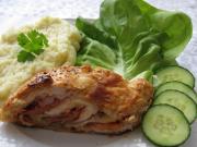 Chicken Roulade in Puff Pastry