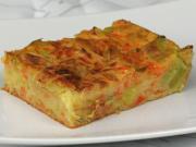 Leek Pudding with Pumpkin