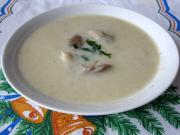 Delicate Oyster Mushroom Soup
