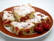 Traditional Cherry Bubbly Cake