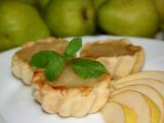 Pear Tartlets from Puff Pastry