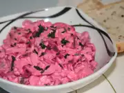 Beet salad with mayonnaise