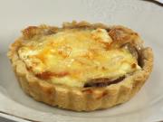 Mushroom quiche