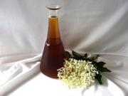 Dark elderberry syrup