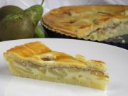 Pear Pie with Pudding