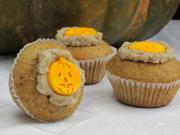 Halloween Walnut Cupcakes