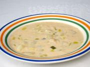 Potato Soup with Beans and Leek