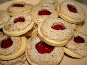 Rings with Walnut Meringue