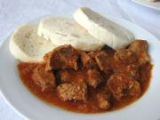Goulash with beer