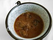 Wild boar goulash with cranberries