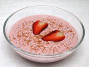 Strawberry oat porridge