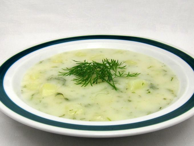 Creamy Dill Soup • Recipe