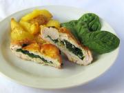 ActiFry chicken breast with spinach